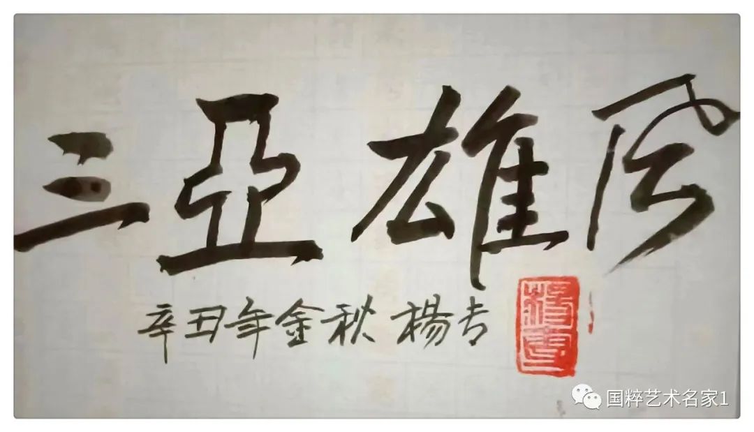 国粹艺术名家——杨专