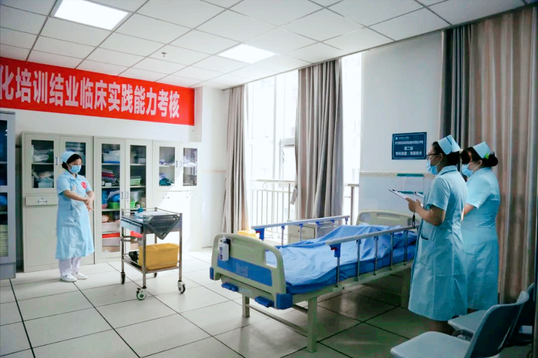 安岳县人民医院顺利完成2022年省护士规范化培训结业临床实践考核