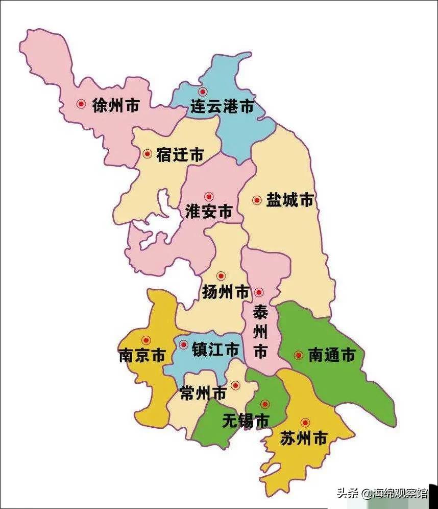江苏省各市gdp排名：苏州再夺第一，南京第二逼近万亿。