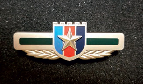 胸标主要配发给受相应的中央军委办事机构领导的直属单位,国防动员