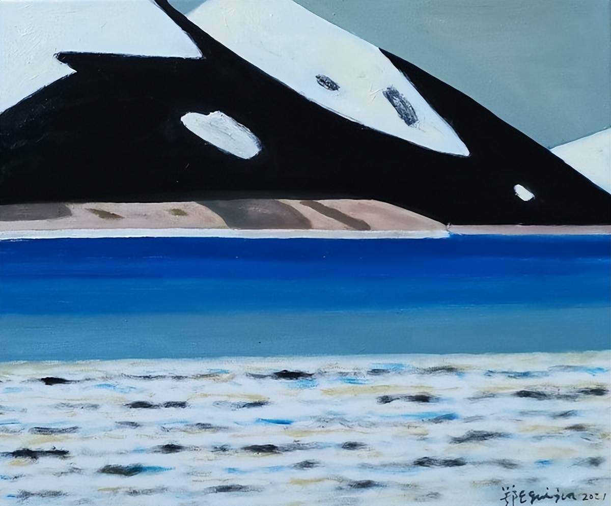 「德艺双馨」当代著名油画家鄂圭俊作品欣赏