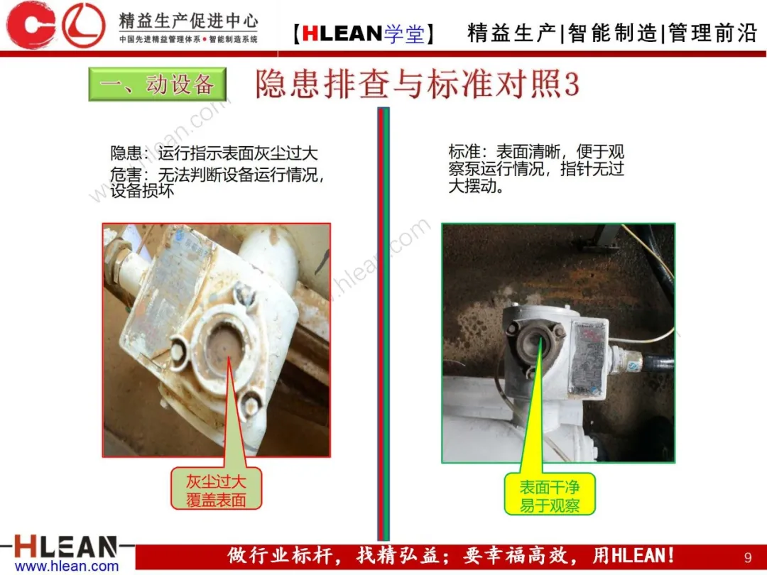 「精益学堂」现场设备隐患排查手册