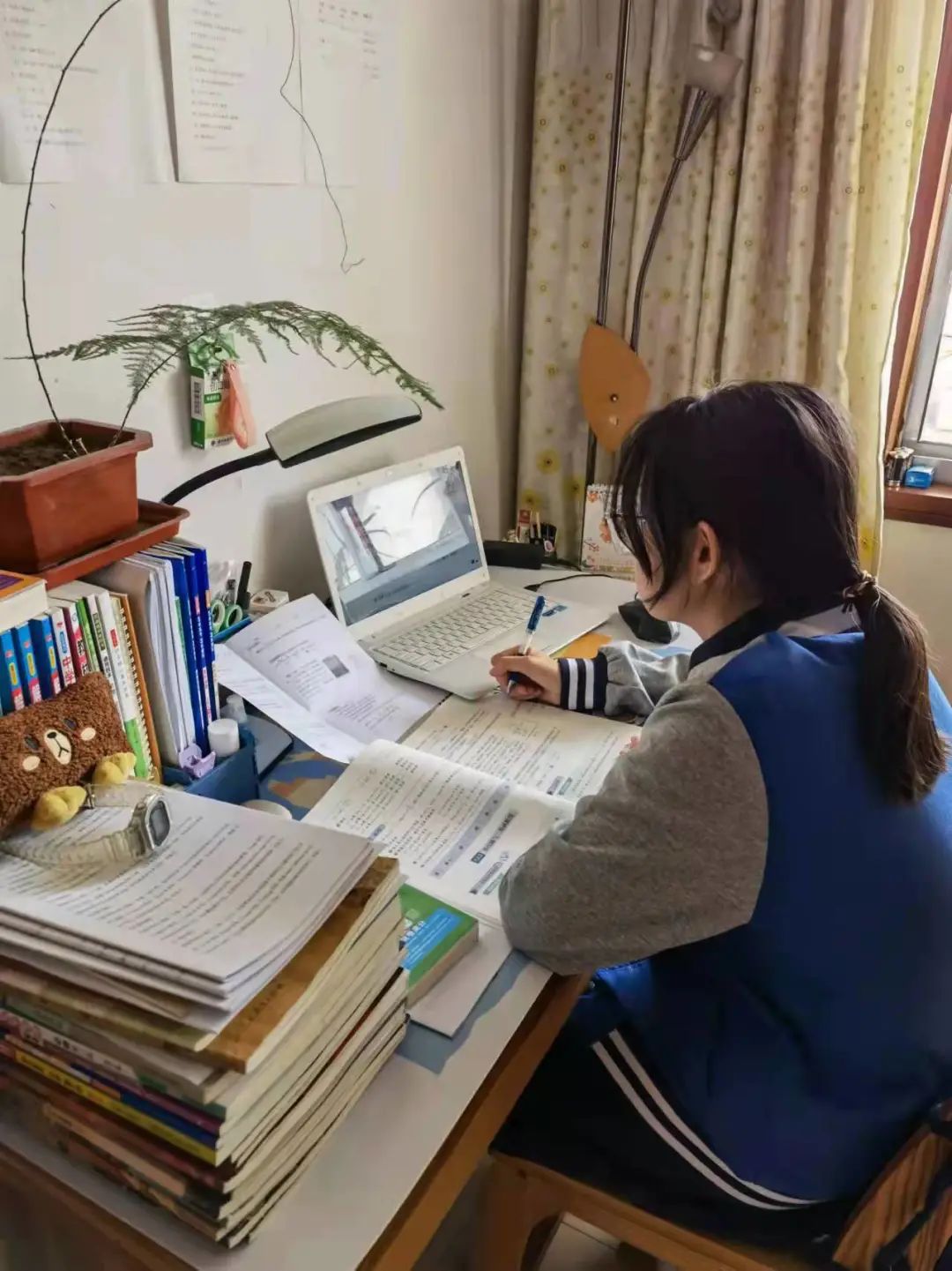 潍坊恒德实验学校线上教学有序开展