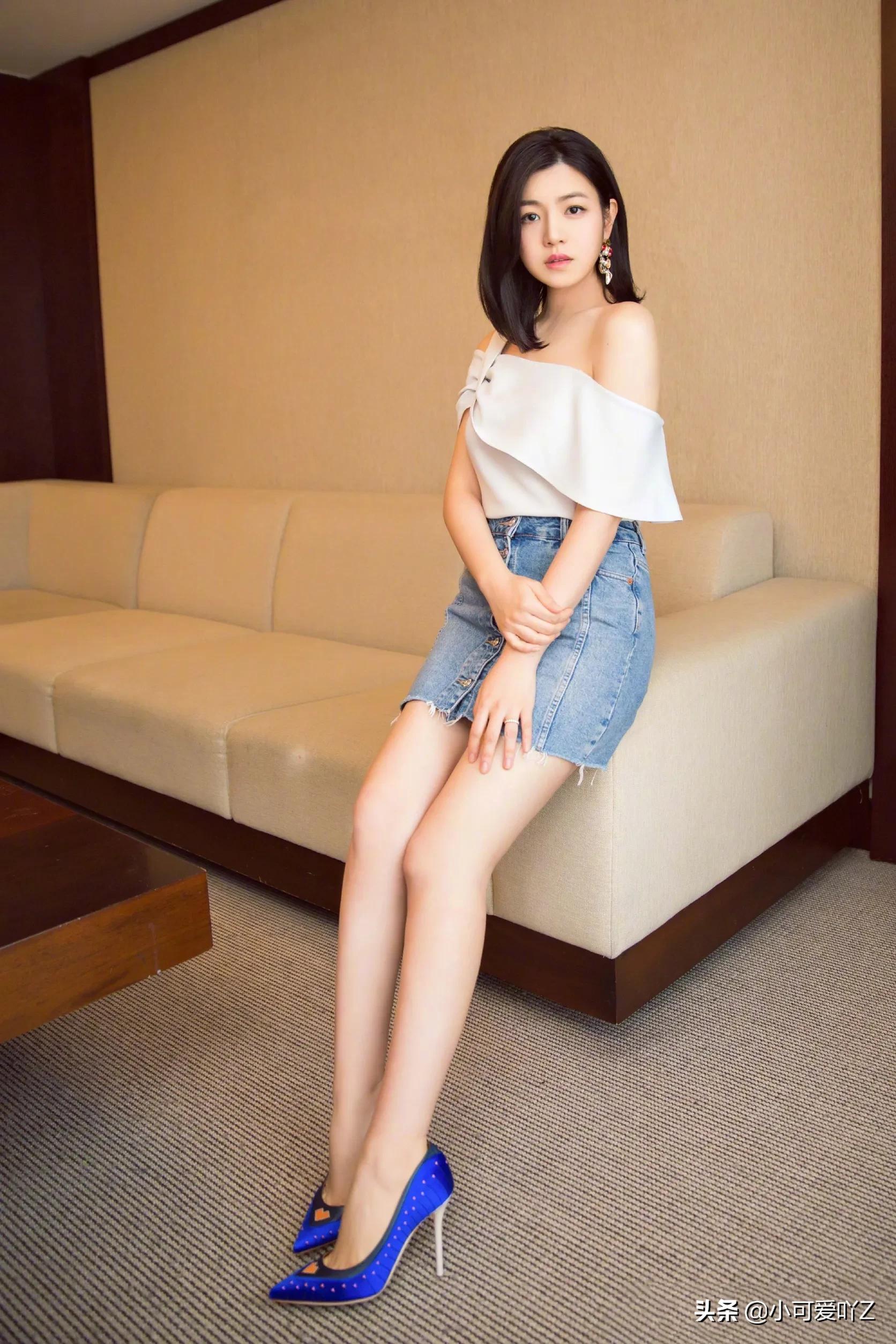 陈妍希，甜美温柔，优雅气质，靓丽绝美