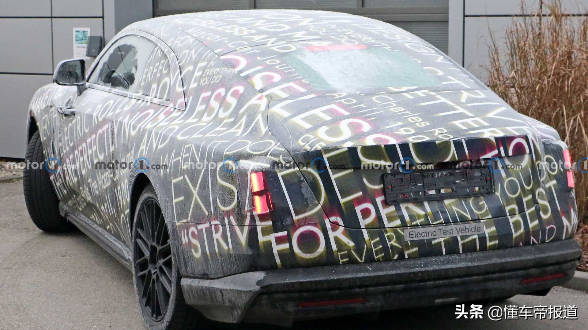 新车 | 最大功率超600马力，2023年底上市！劳斯莱斯闪灵最新谍照