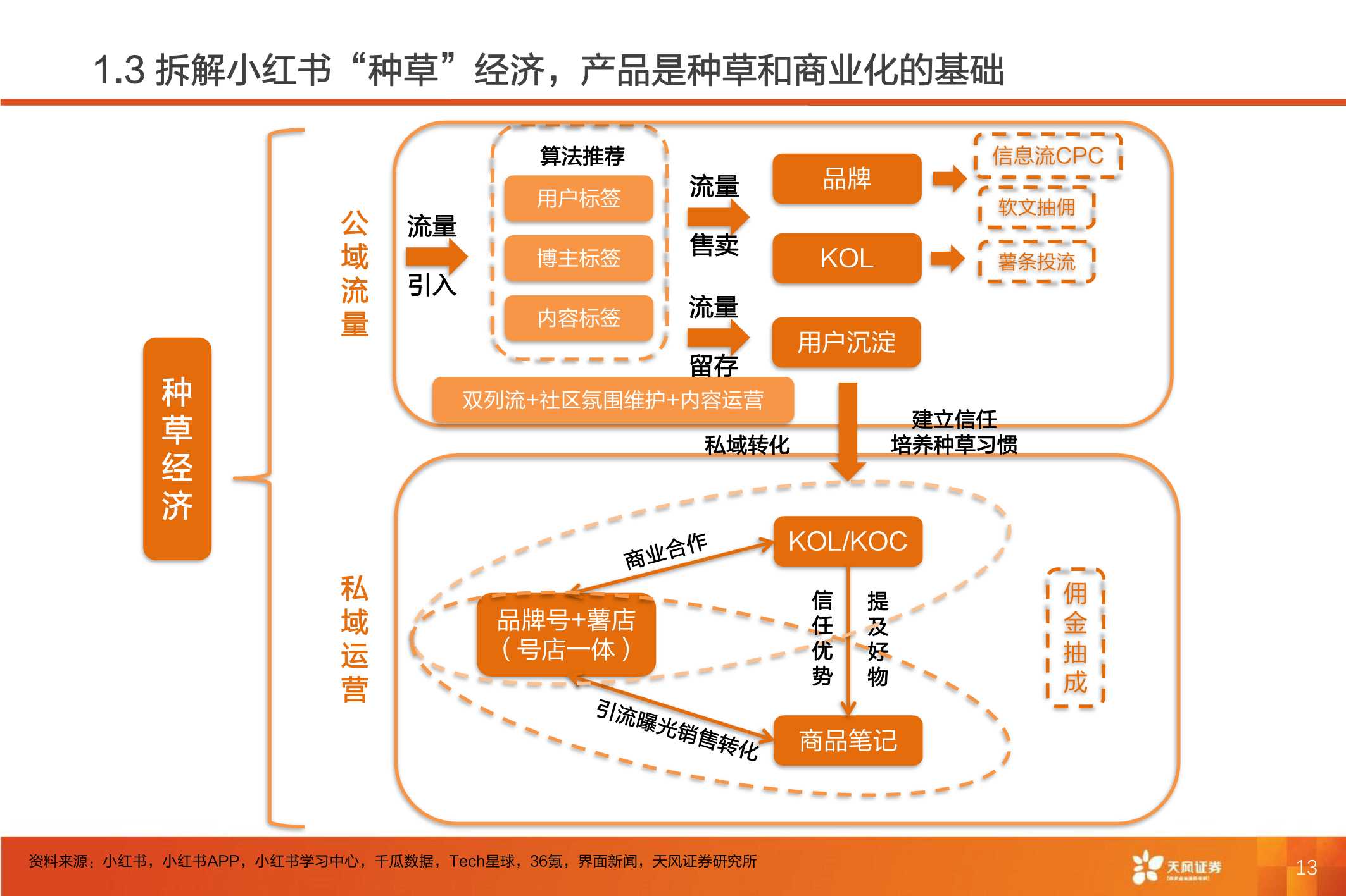 小红书：深耕内容社区，掘金种草经济（61页）