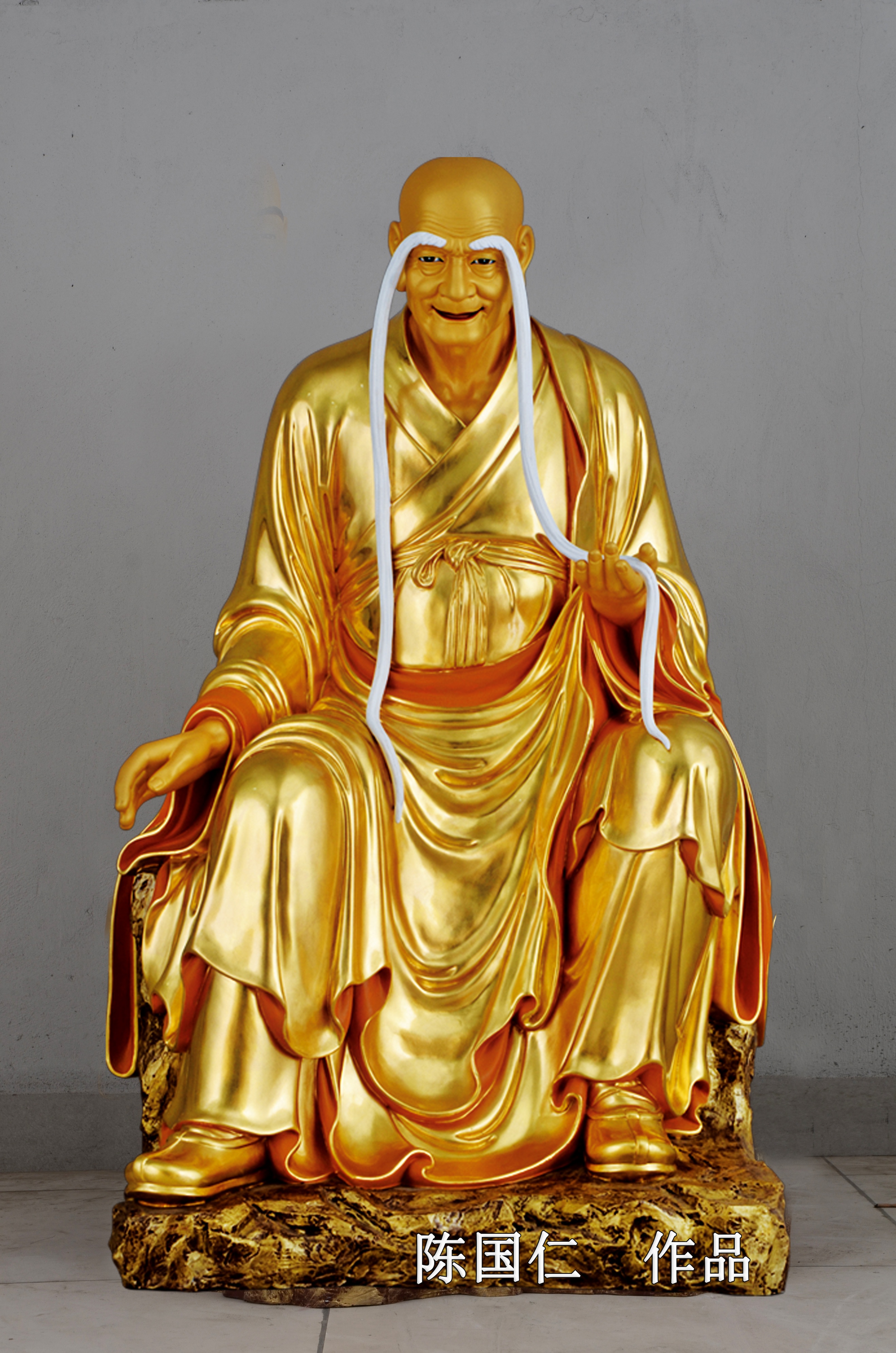 宾头卢颇罗堕尊者福田第一圣据说他本是跋蹉国拘舍弥城陀延王宰相之子