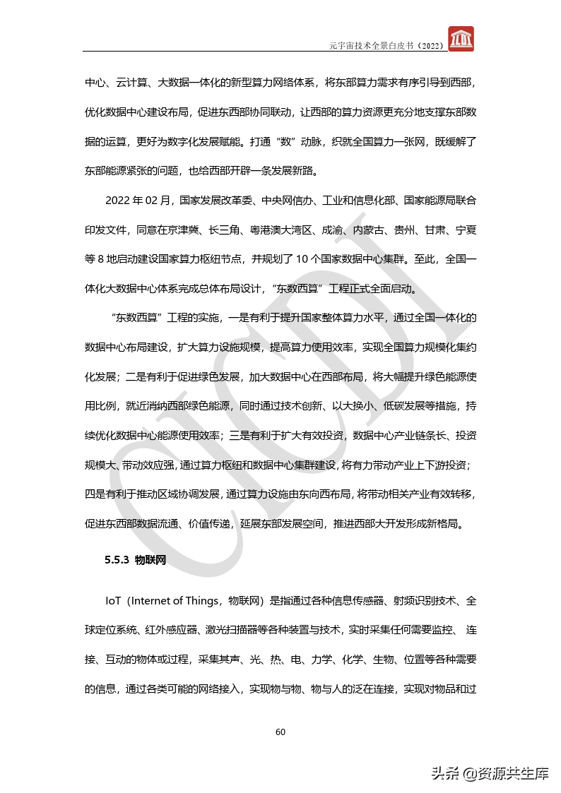 2022年元宇宙全景白皮书（六大新技术）