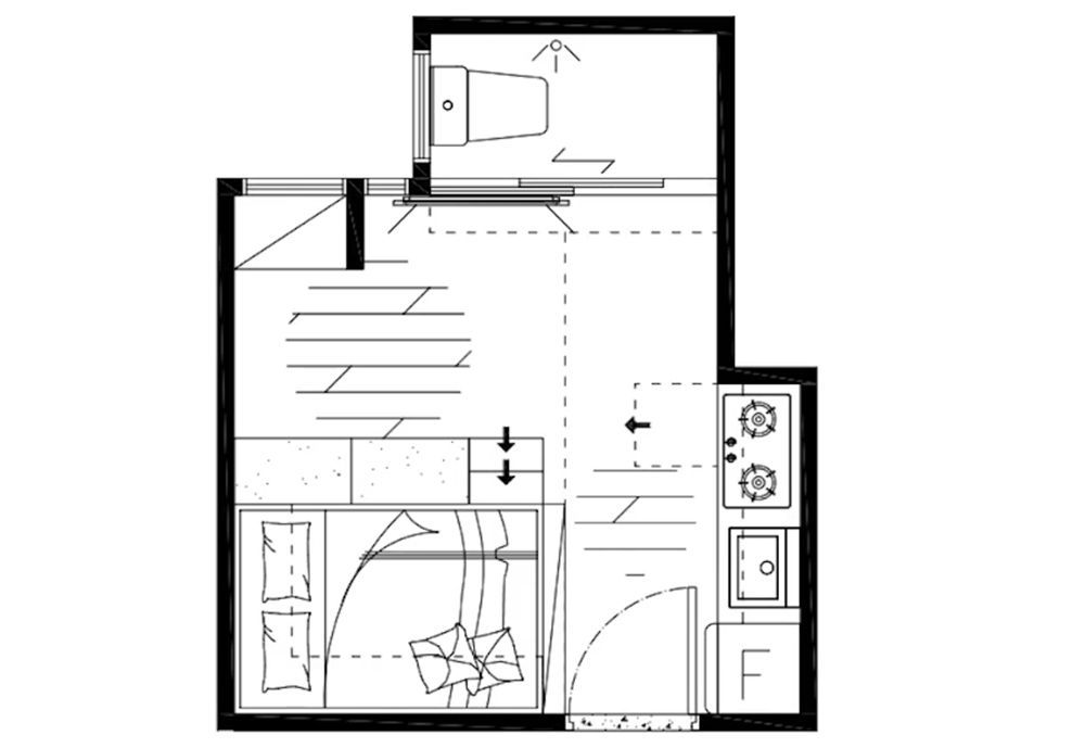 香港11㎡卧室装修效果图，小空间大设计，实用与美观兼具