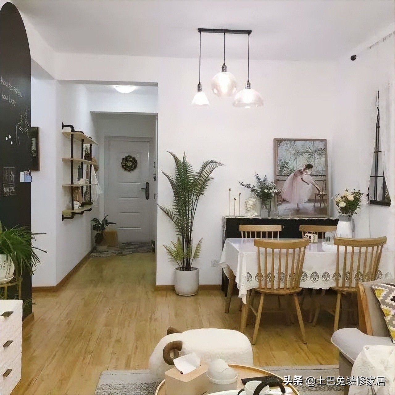 4万改造75㎡小户型，装修就要理智、克制