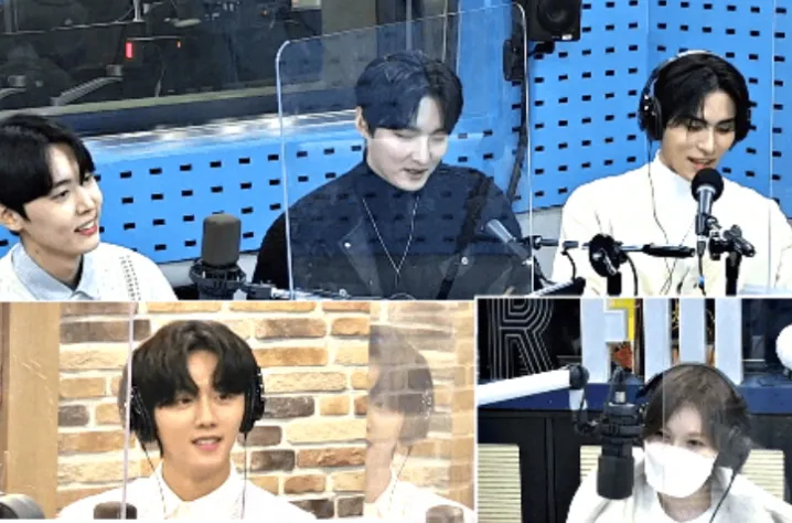 SF9对Wendy说平语?电台节目不戴口罩;金泰亨ins手滑关注JENNIE?