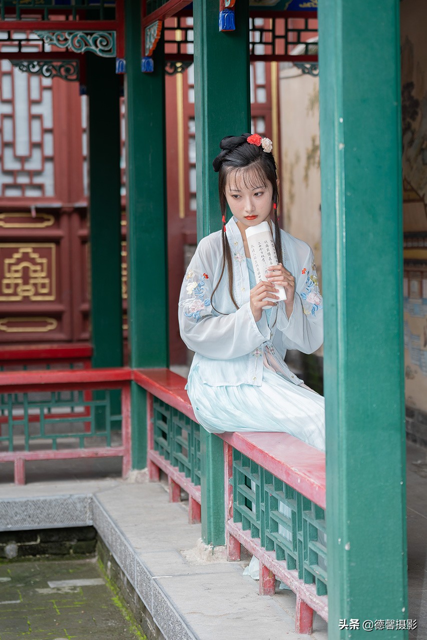 荣国府再现黛玉之影（环境人像）