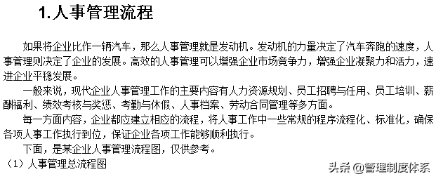 全套企业管理流程（109页）