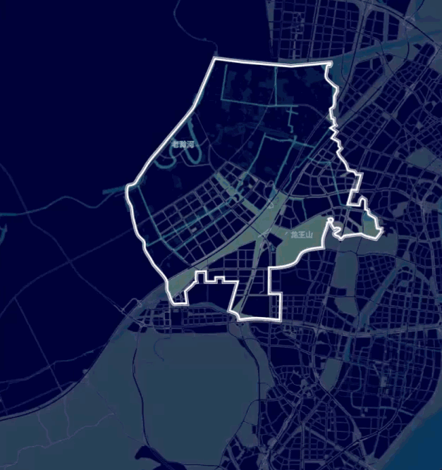 基础设施织就城市基底，一条紫玉涟串起最美盘城