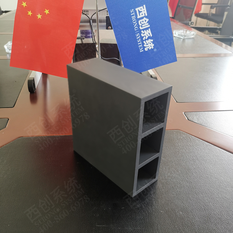 西創(chuàng)系統(tǒng)目型精制鋼全隱框玻璃幕墻節(jié)點設計(圖5)