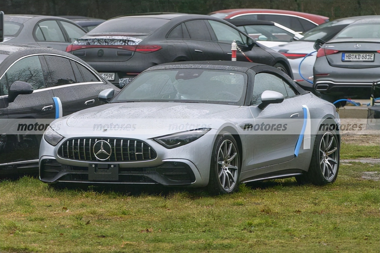 最便宜敞篷AMG？奔驰AMG SL 43谍照曝光