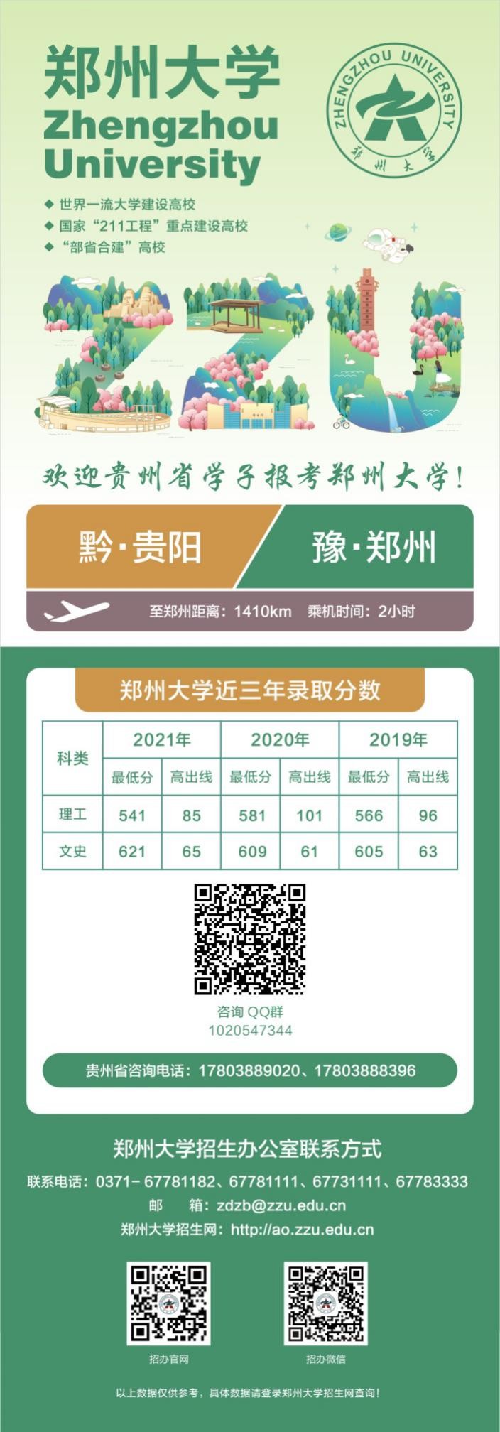 收藏！郑州大学各省近3年高考录取分数汇总，考生、家长关注！