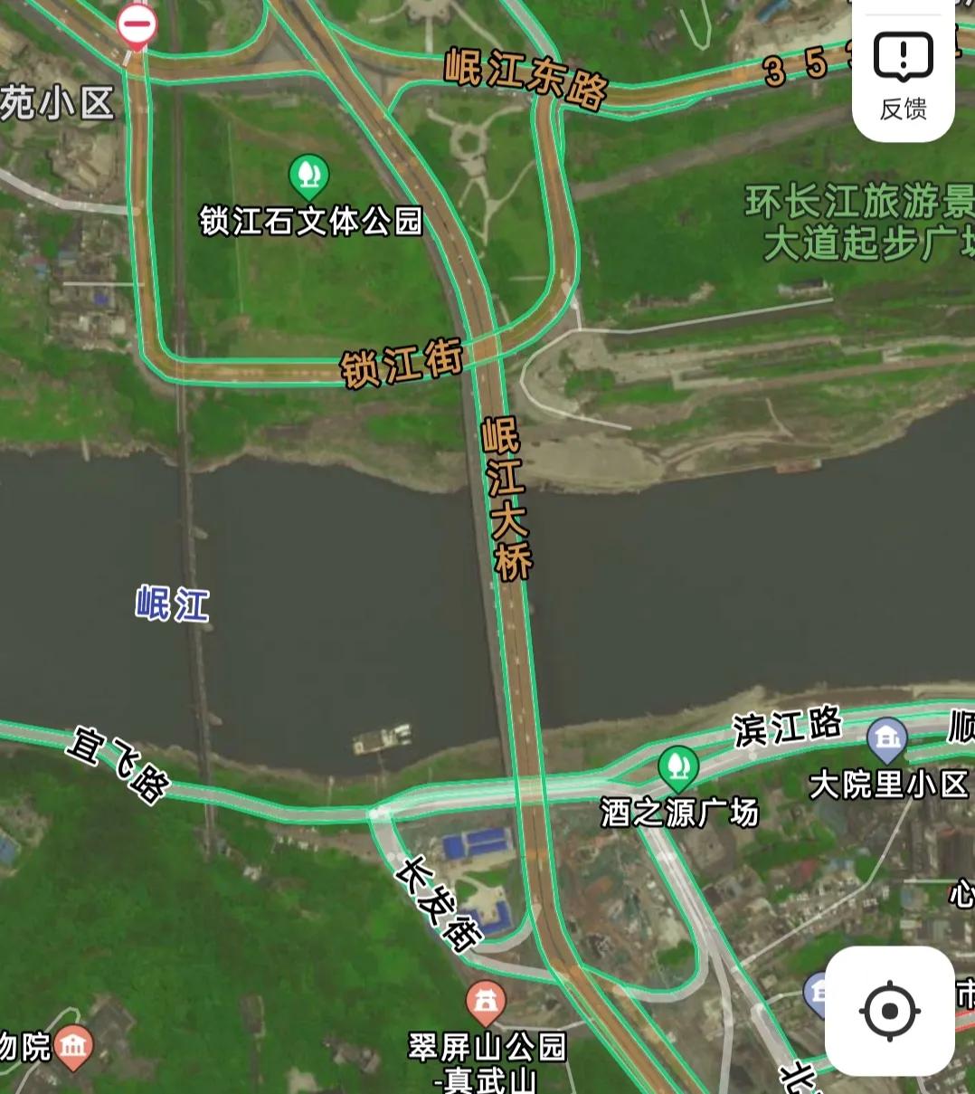宜宾城区三江大桥闲谈