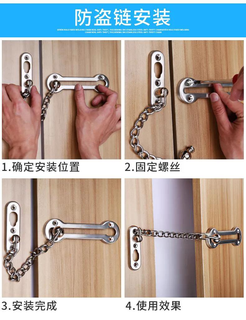 防盗门锁芯内侧插着一把匙？听专业锁匠解答，感觉很有道理
