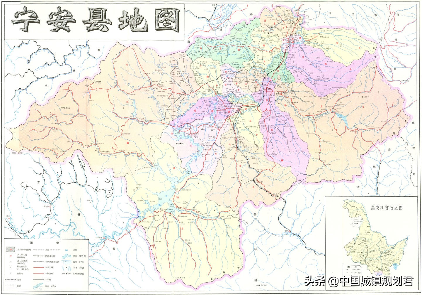 有趣的行政区划：用地图证明“中国雪乡”不在黑龙江省而在吉林省