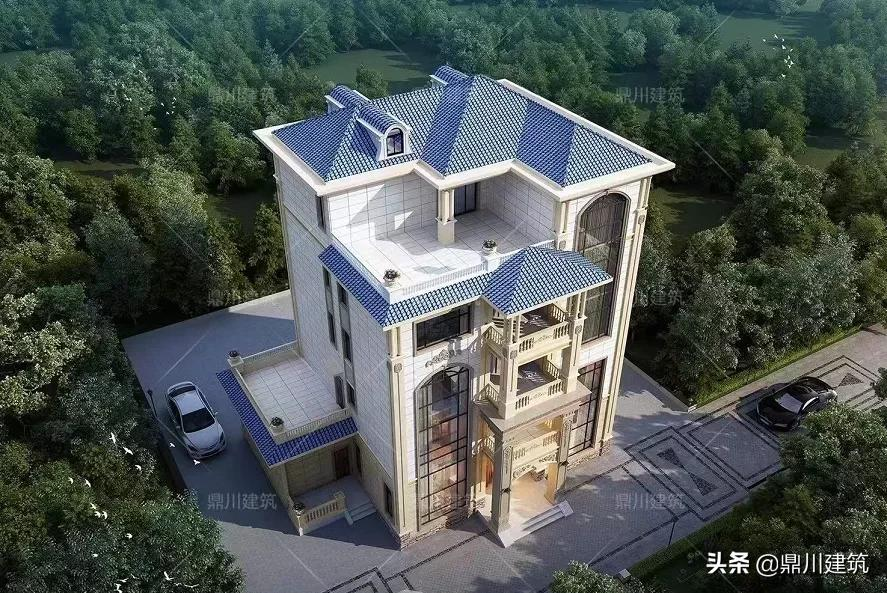 13套欧式别墅，贵气高端显气场，回老家建一栋全村人羡慕