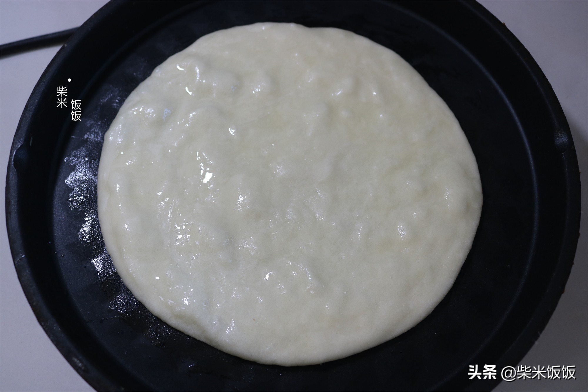 晚上揉发面，早上来烙饼，做法简单又省事，层层香软更好吃