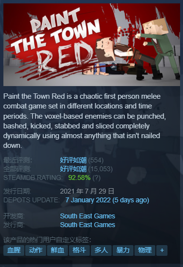 每日Steam折扣：怪物圣所、沉寂世界、监狱模拟器、血染小镇
