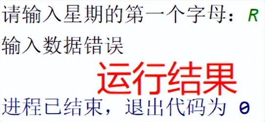 「Python条件结构」嵌套if：根据星期英文字母输出相应的星期