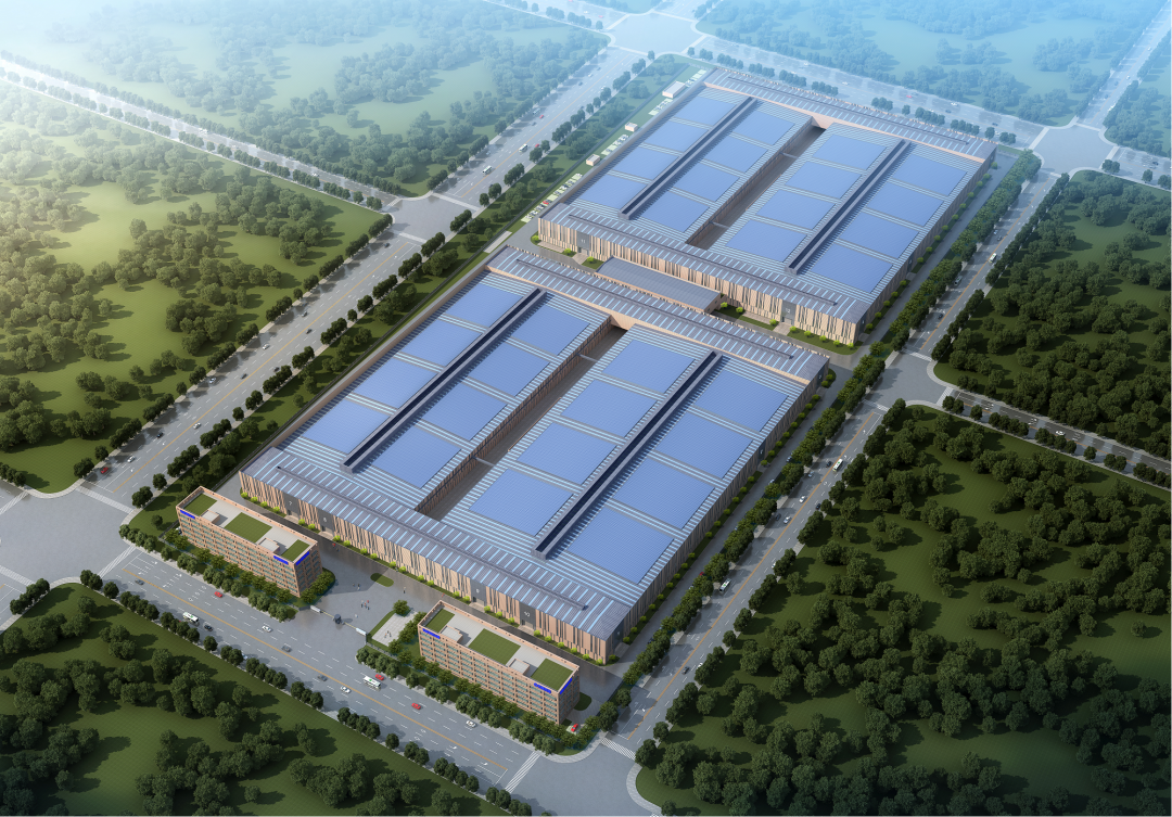 河南副省長何金平走訪杭蕭鋼構（信陽）綠色鋼結構裝配式建筑基地
