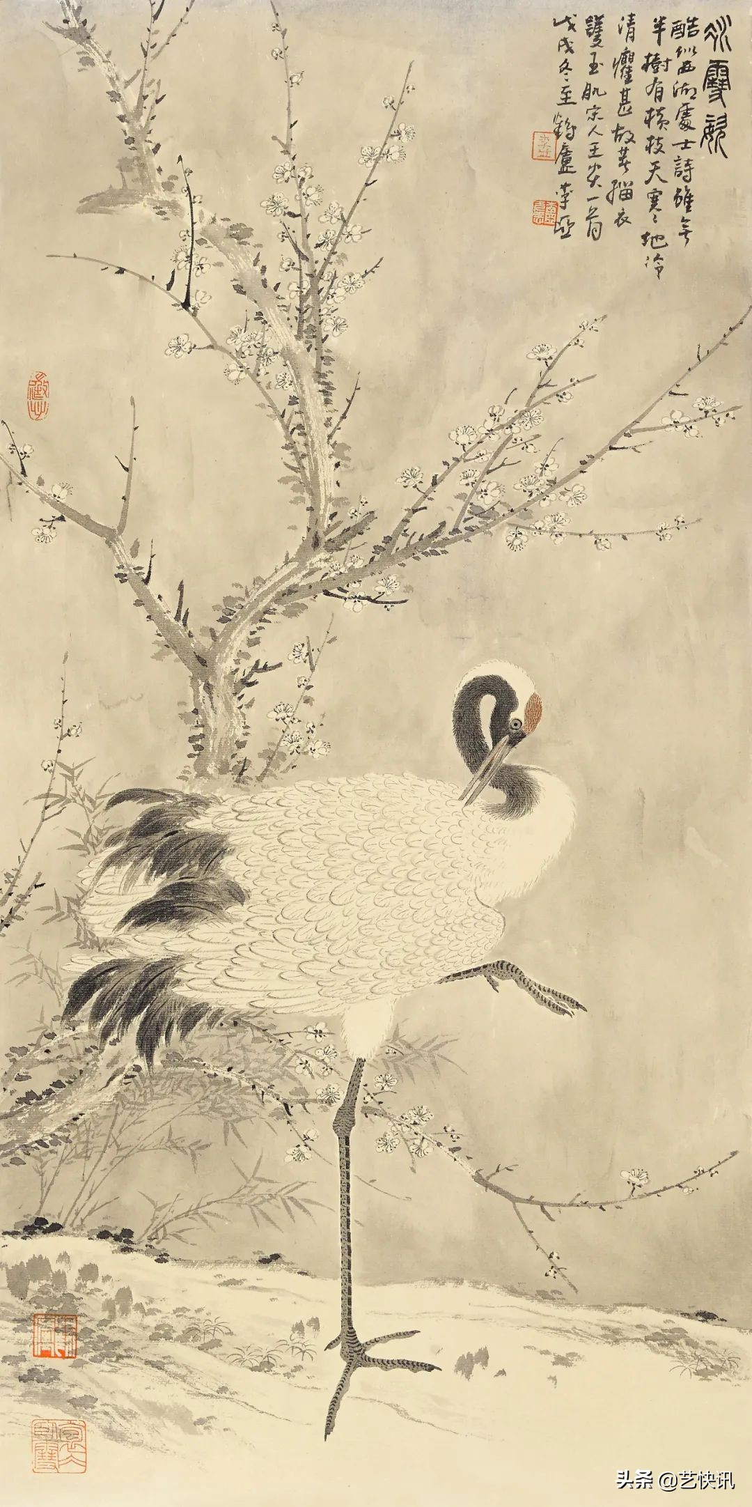 当代画鹤名家 | 李亚