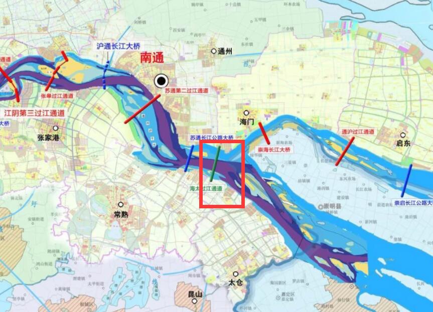 江阴长江大桥位置图片