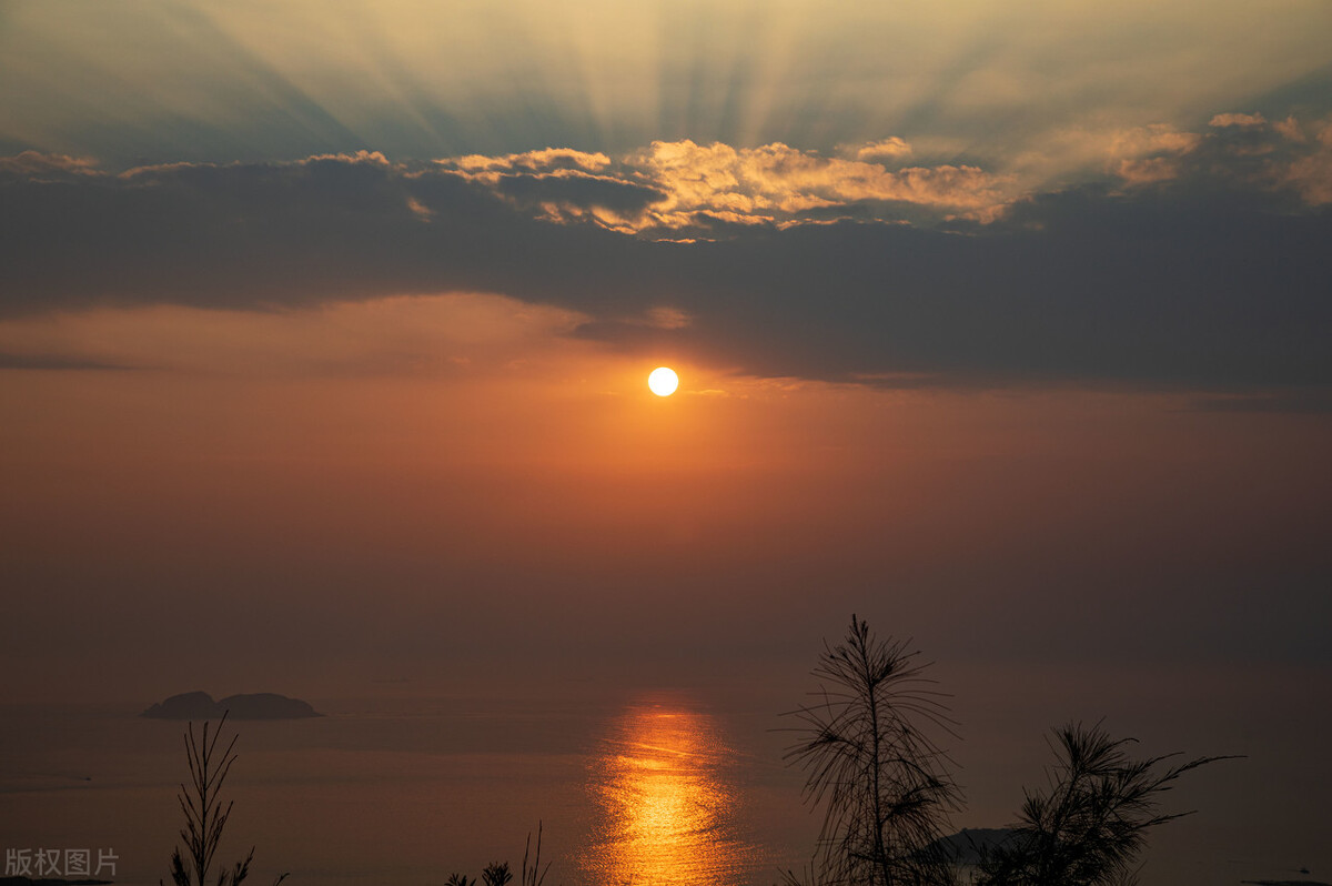 60张唯美惊艳夕阳图片。夕阳无限好，只为近黄昏