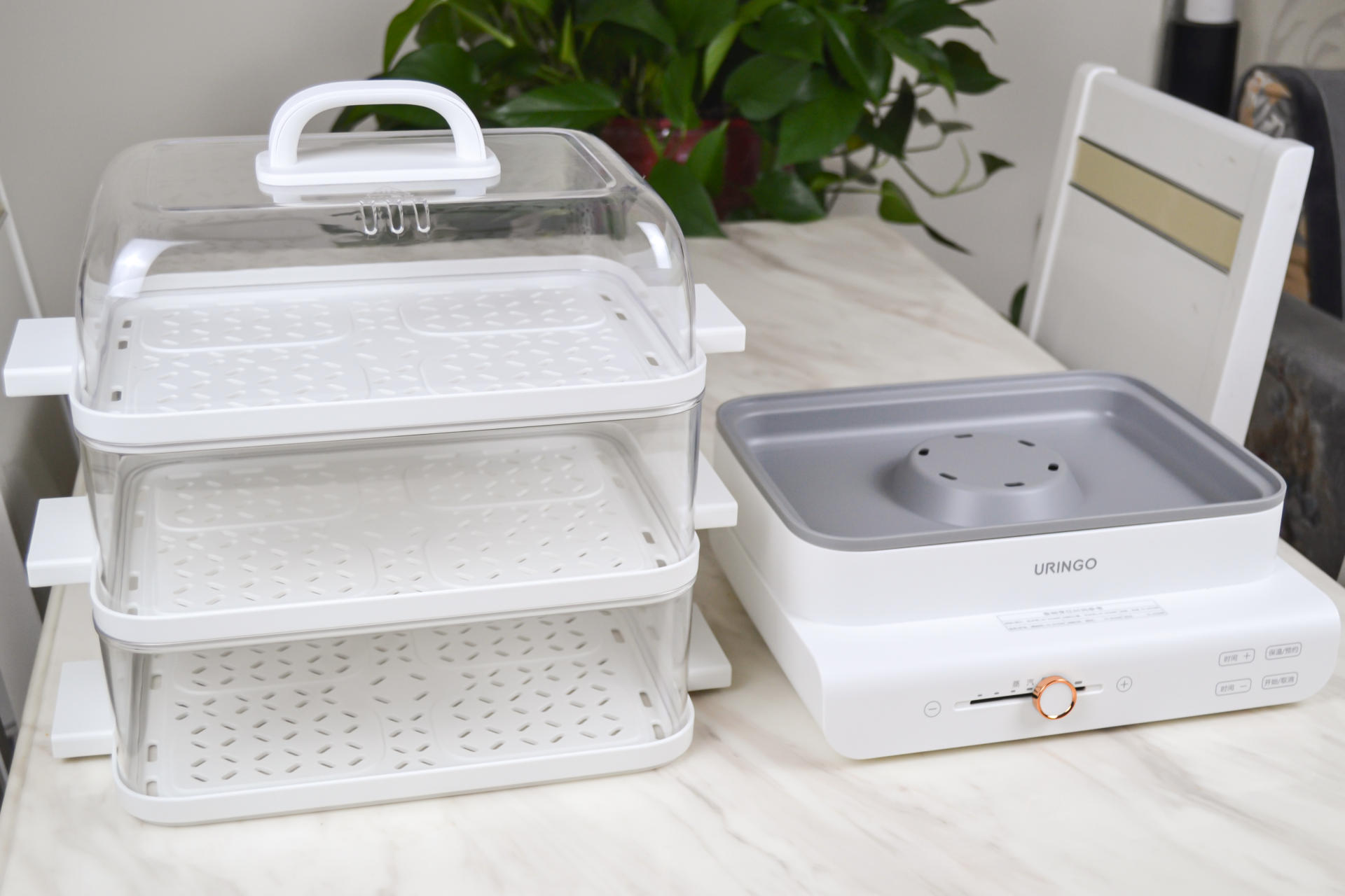 纵享“蒸”时代 精心烹饪低油健康美食 七彩叮当多功能电蒸锅