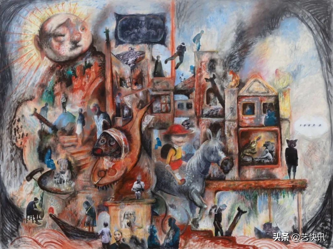 脑洞大开的绘画，八大山人助理也在里