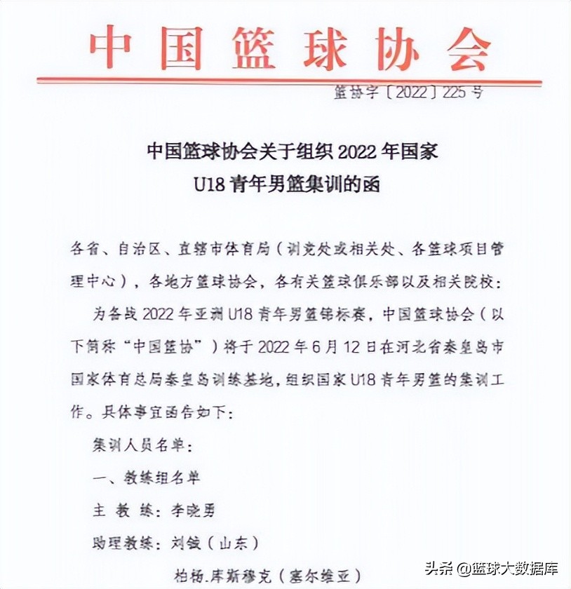 官宣！辽宁名帅正式离队，接受姚明邀请，成为中国男篮教练