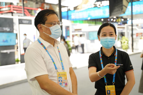 第五届数字中国建设成果展览会开馆首日，南威软件集团日程大事记