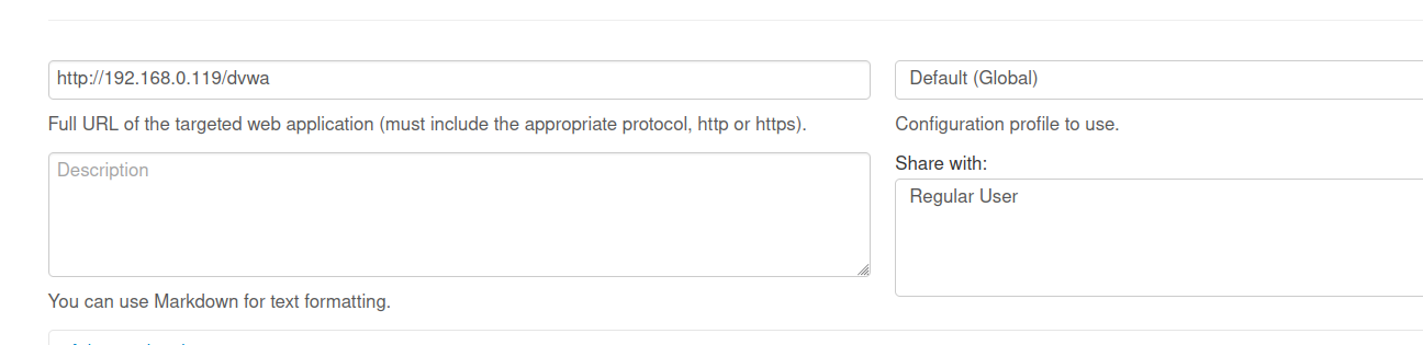 Web渗透_扫描工具Arachni