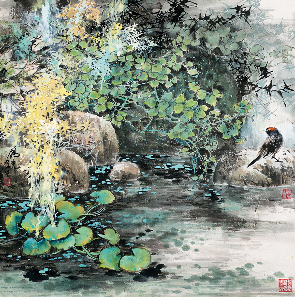 画家应鹤光作品欣赏