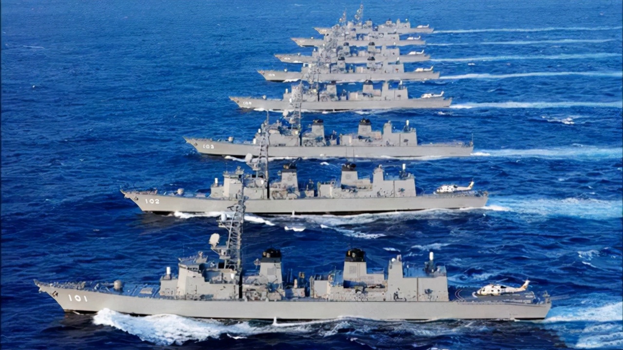 2022中日水面舰艇对比，现代海战中谁输谁赢？