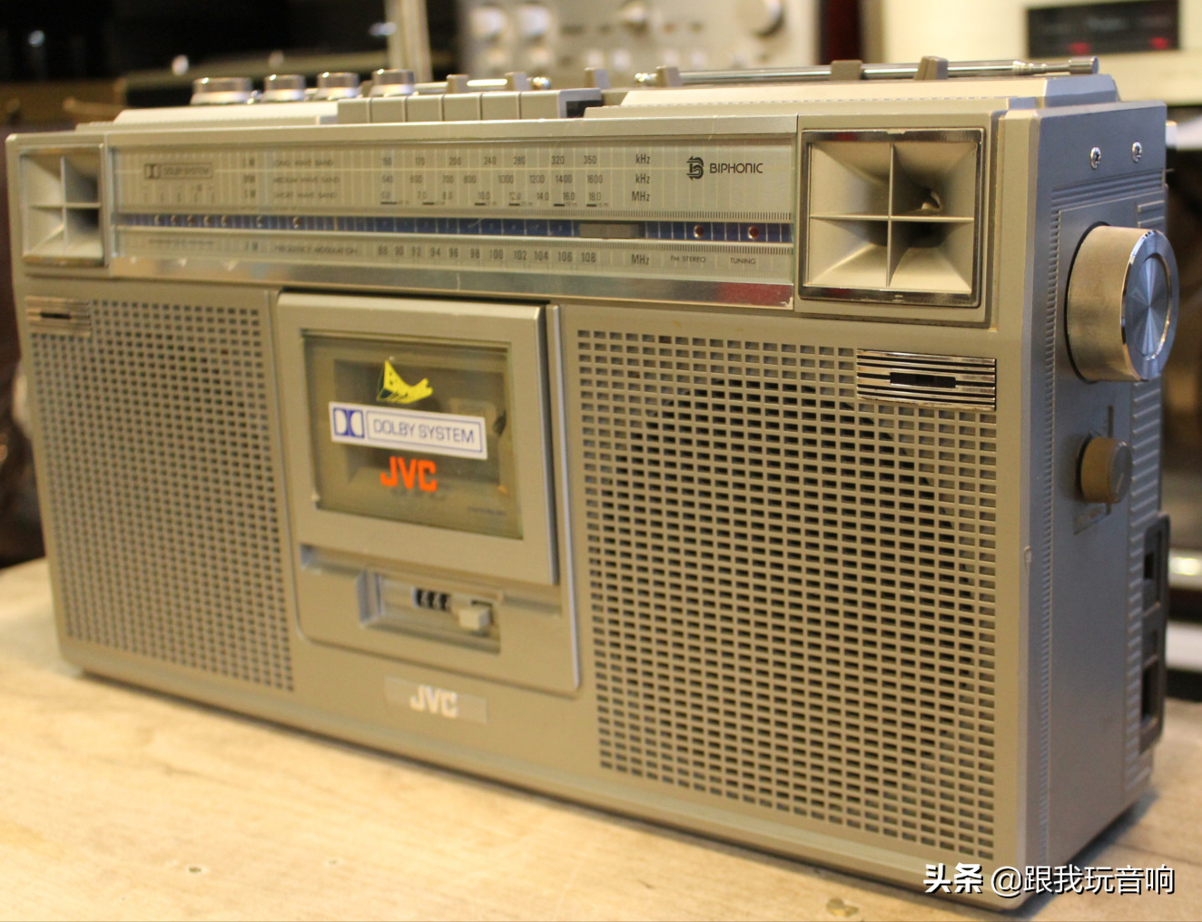 JVC RC-656LB 便携式立体声收录机 (1980年生产)
