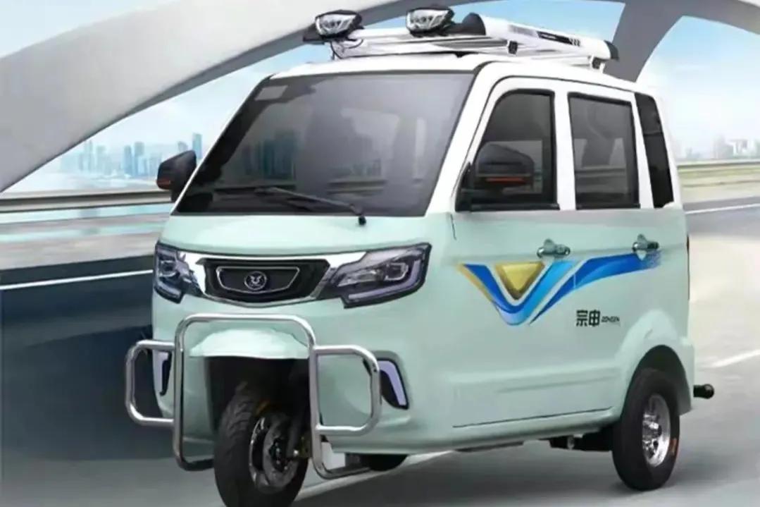宗申全封闭电动三轮车价格及图片盘点2款可上牌的电动三轮车