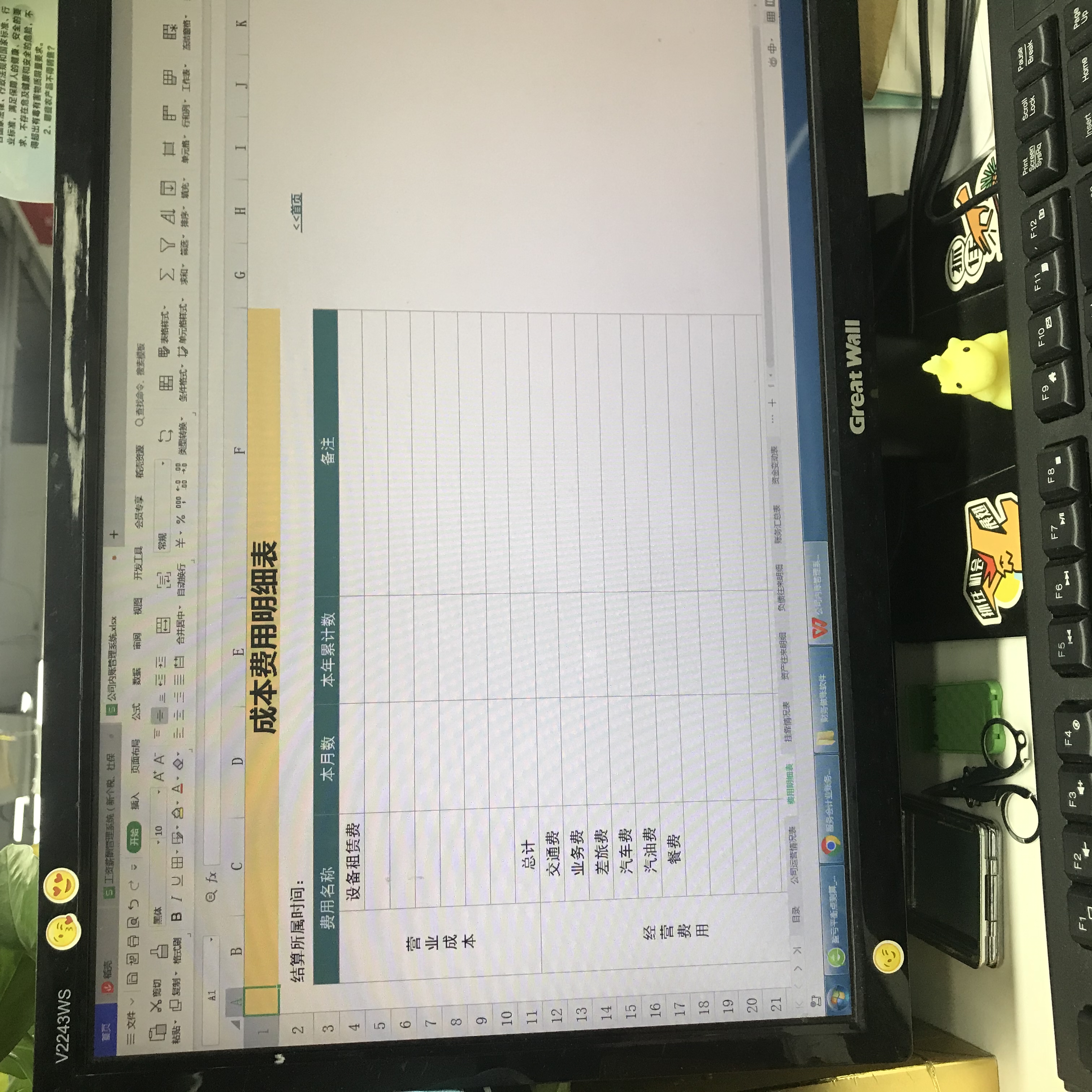 发现一广东24岁女会计，做的公司内账管理系统，合理合规套用