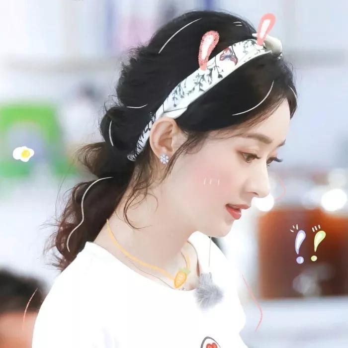 赵丽颖高清头像