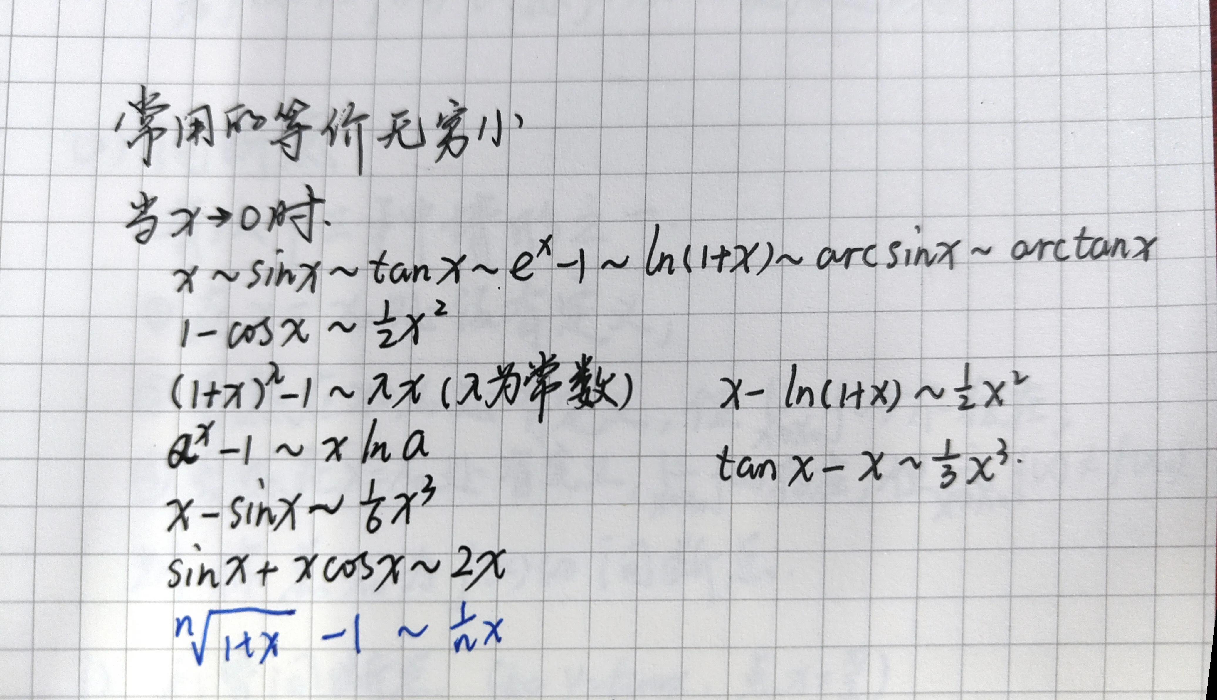关于高等数学求极限方法，你知道多少？