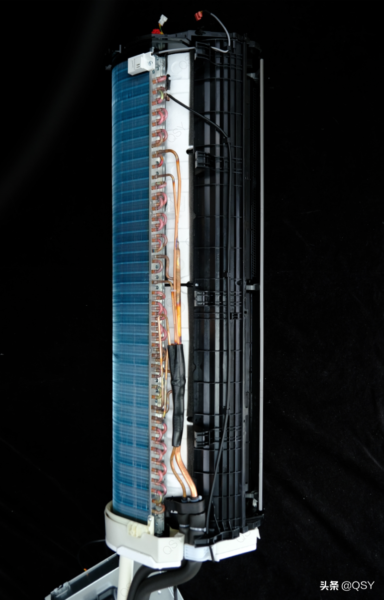 拆小米米家自然风立式空调 松下压缩机带电子阀 少见的高配2匹柜机