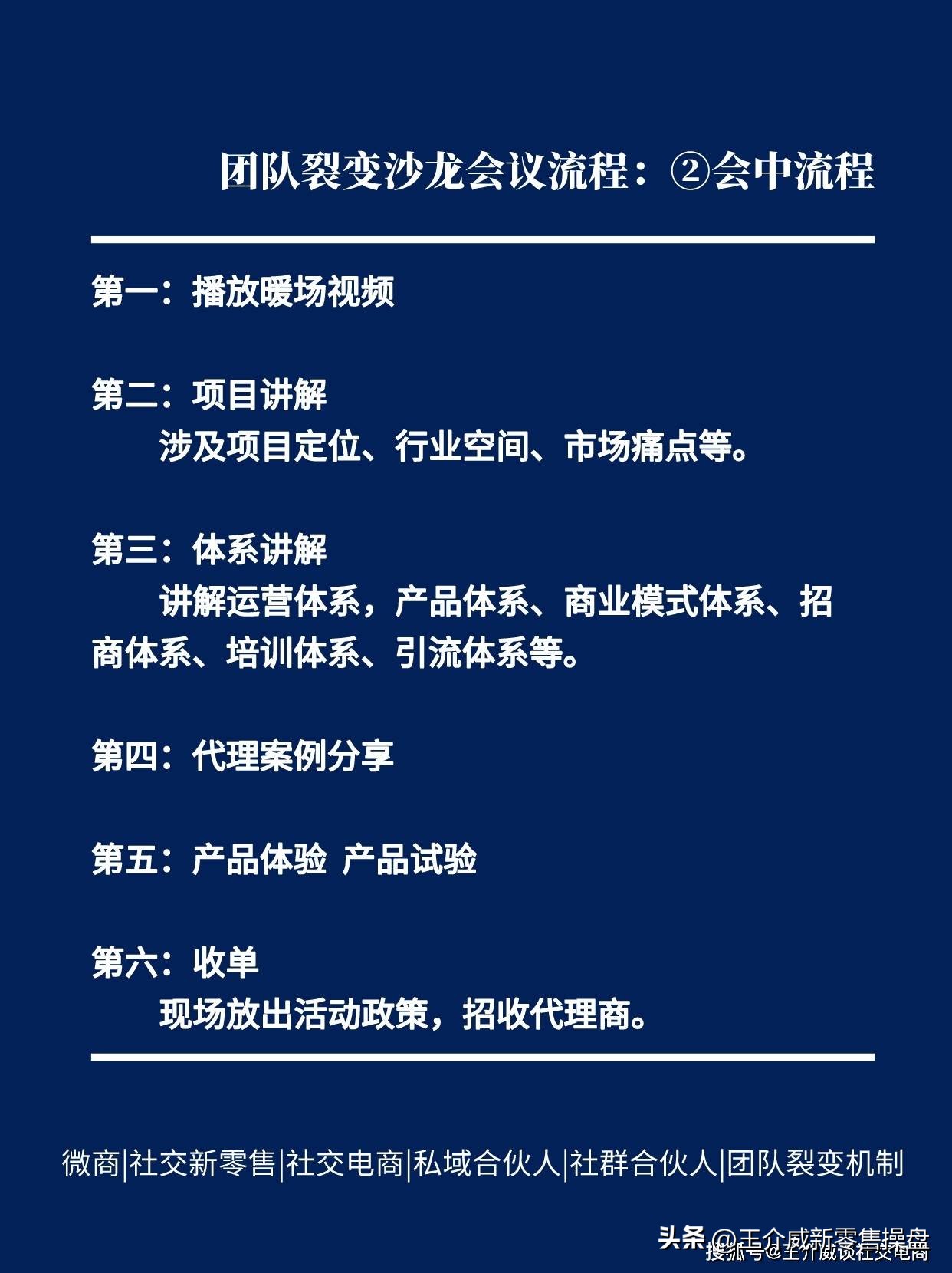 王介威：社交新零售企业如何开一场专业级别的线下沙龙招商会？