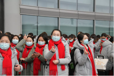 英雄凯旋！西安经开区欢送汉中500余名驰援西安抗疫人员