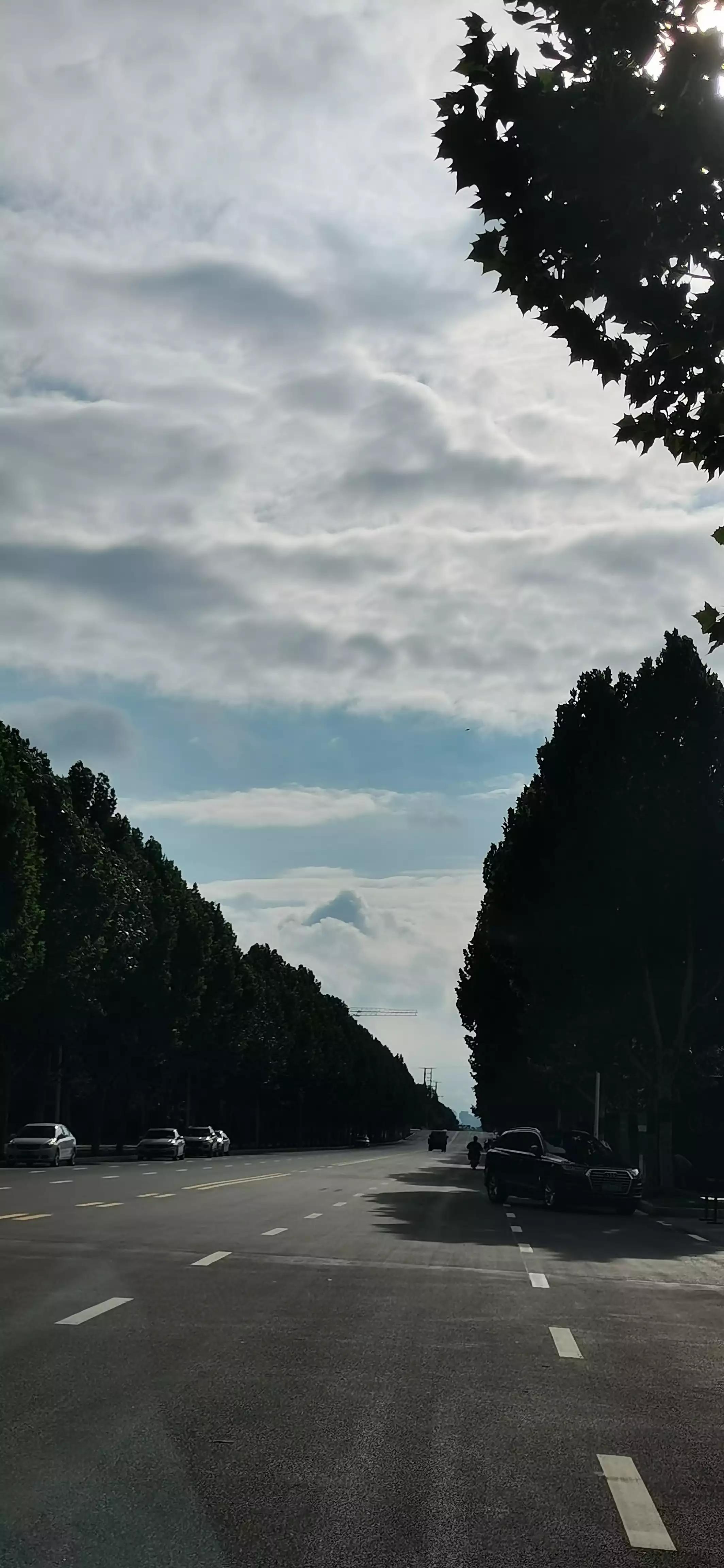 雨过天晴，空气清新