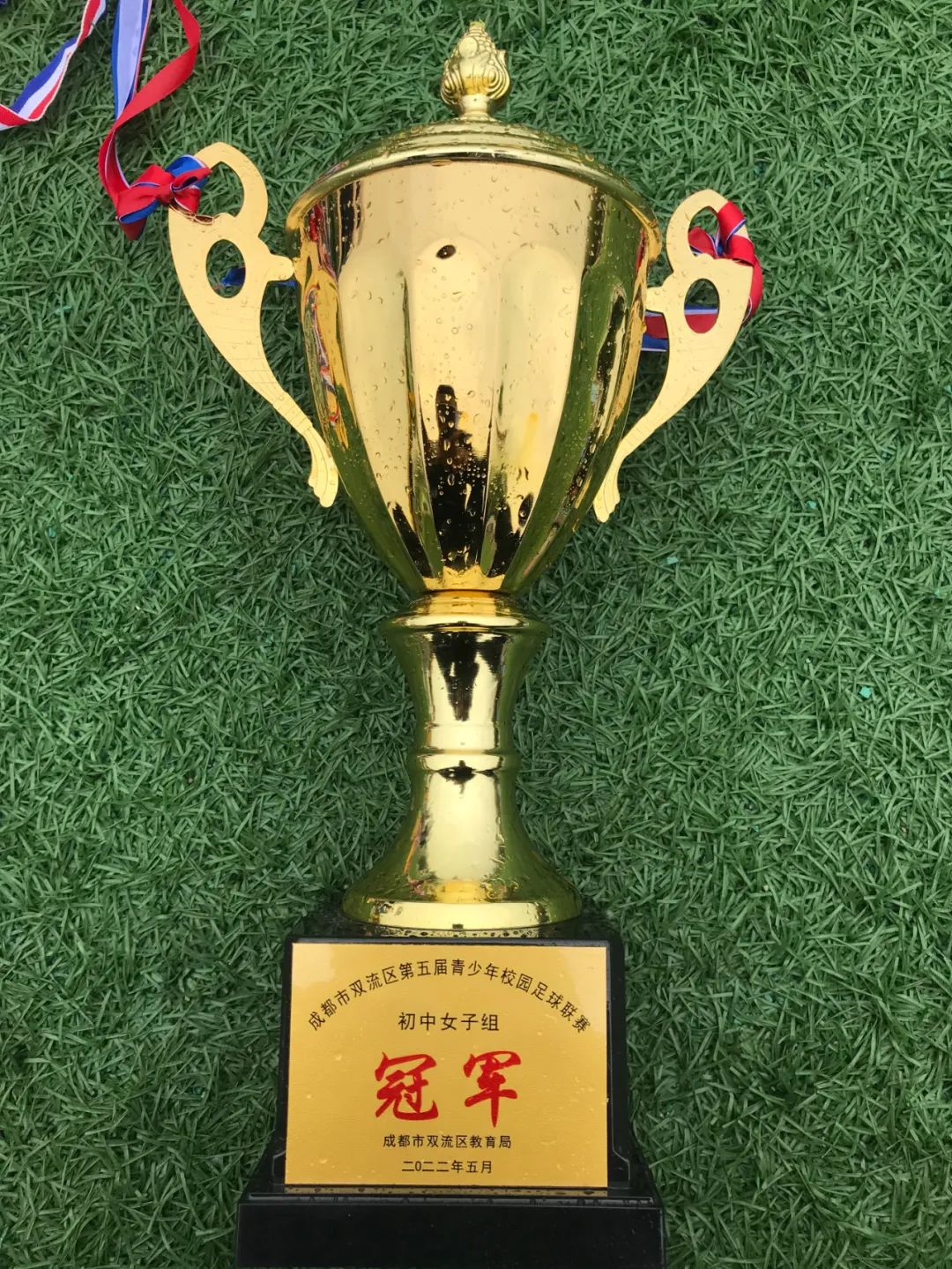 双流区协和实验初中女子足球队勇夺区第五届校园足球联赛桂冠
