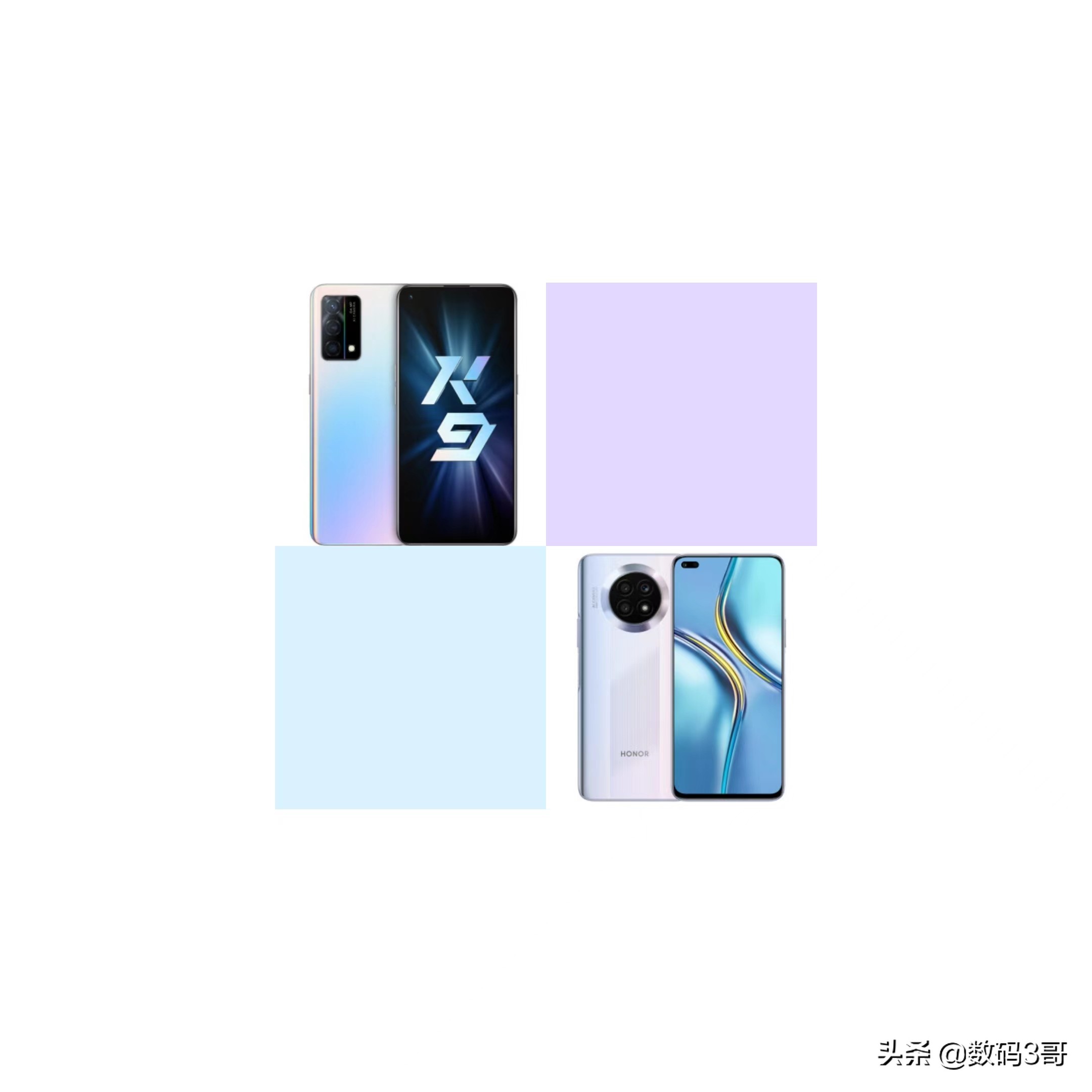 无机之谈：OPPO K9「对比」荣耀 X20